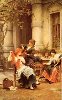 Samuel Luke Fildes : Al Fresco
